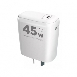 Cargador USB Tipo C a 220v  3,0   45w  Optimum