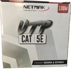 Bobina UTP  Cat.  5  de  100 mts.  Netmak