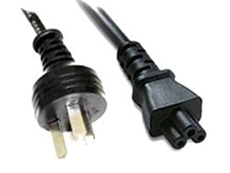 Cable Alimentación Trebol Macho