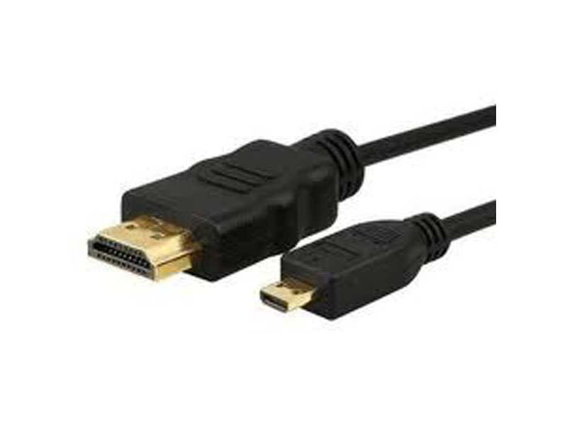 HDMI ( macho ) / Micro  HDMI ( macho )  1,80 mts. 