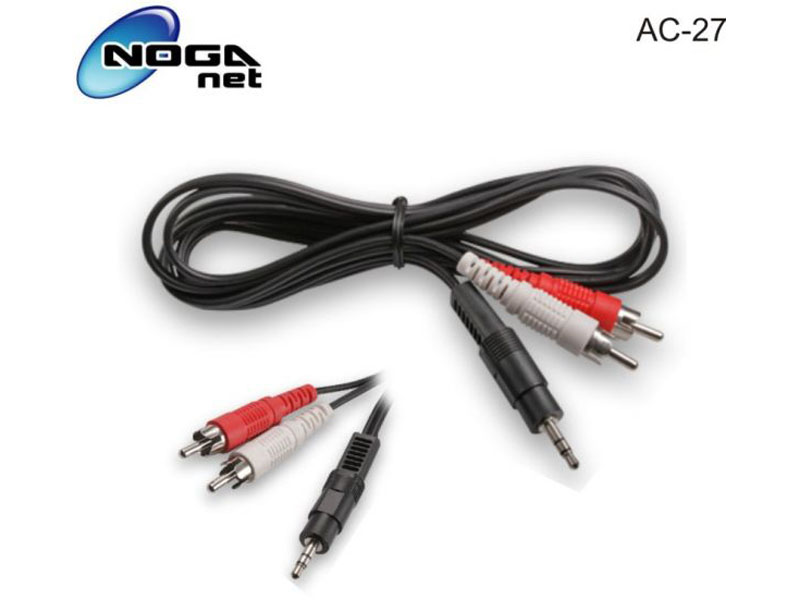 Adaptador 3.5   a    RCA   (M)
