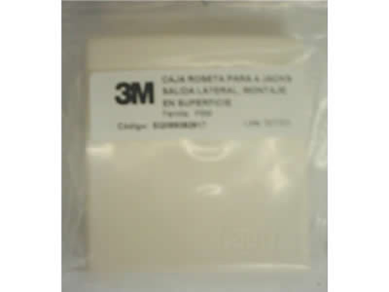 Roseta 4 RJ 45 salida lateral  3M