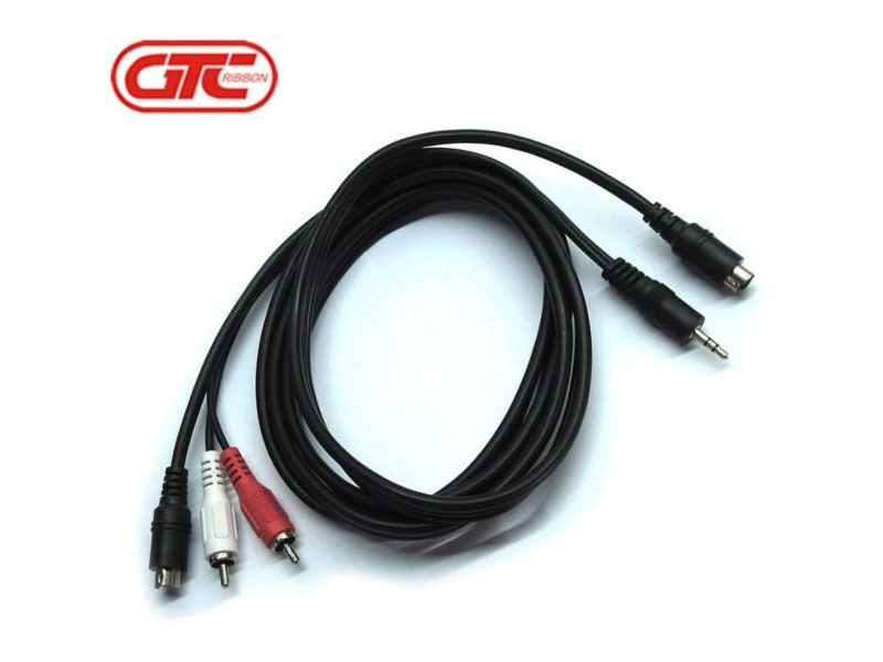 S.Video M + 3.5M  a  S.video M + 2 RCA M