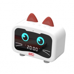 PARLANTE Kids ( BLUETOOTH )  GTC SPG-132B  3W   reloj / SD  ( blanco )