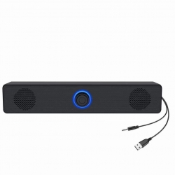 PARLANTE PC GTC  USB 2.0 - Negro  ALCHEMY  Barra de Sonido  SPG-152
