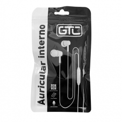 AURICULARES  stereo HSG-191   ( blanco - negro )
