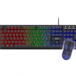 TECLADO  + mouse Gamers Prisma Duo GTC CBG-025  ( negro o blanco )