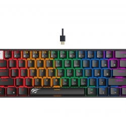 TECLADO KB903L  Mecánico Led HAVIT