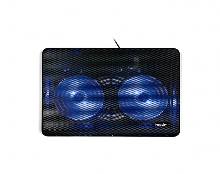 Base Para Notebook 15.6  - 2 coolers - Havit HV-F2035