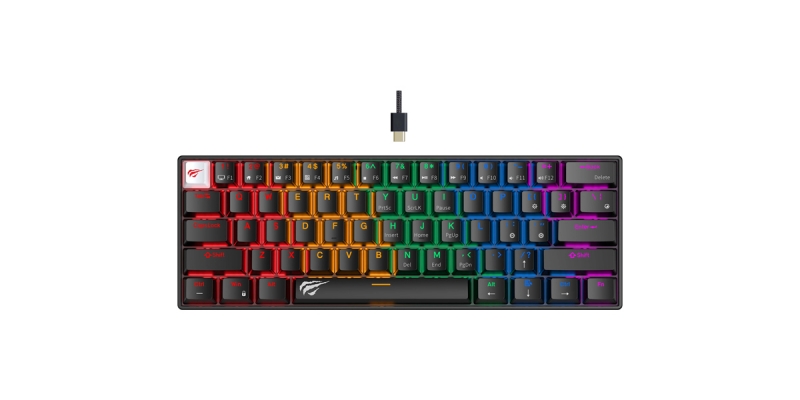 TECLADO KB903L  Mecánico Led HAVIT