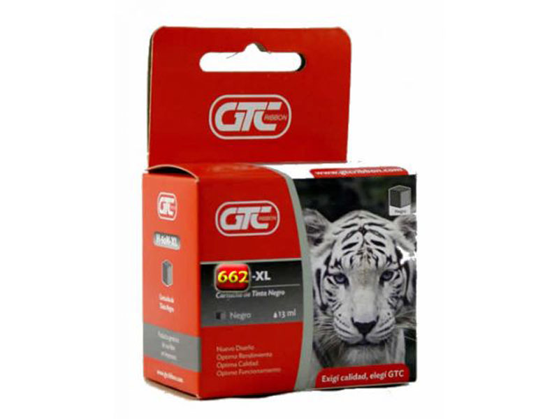 P/  HP # 662 XL negro