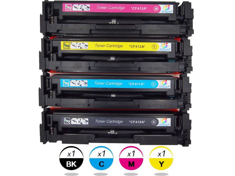 HP CF 410/11/12/13    ( 452-477 )   HP410   negro y colores